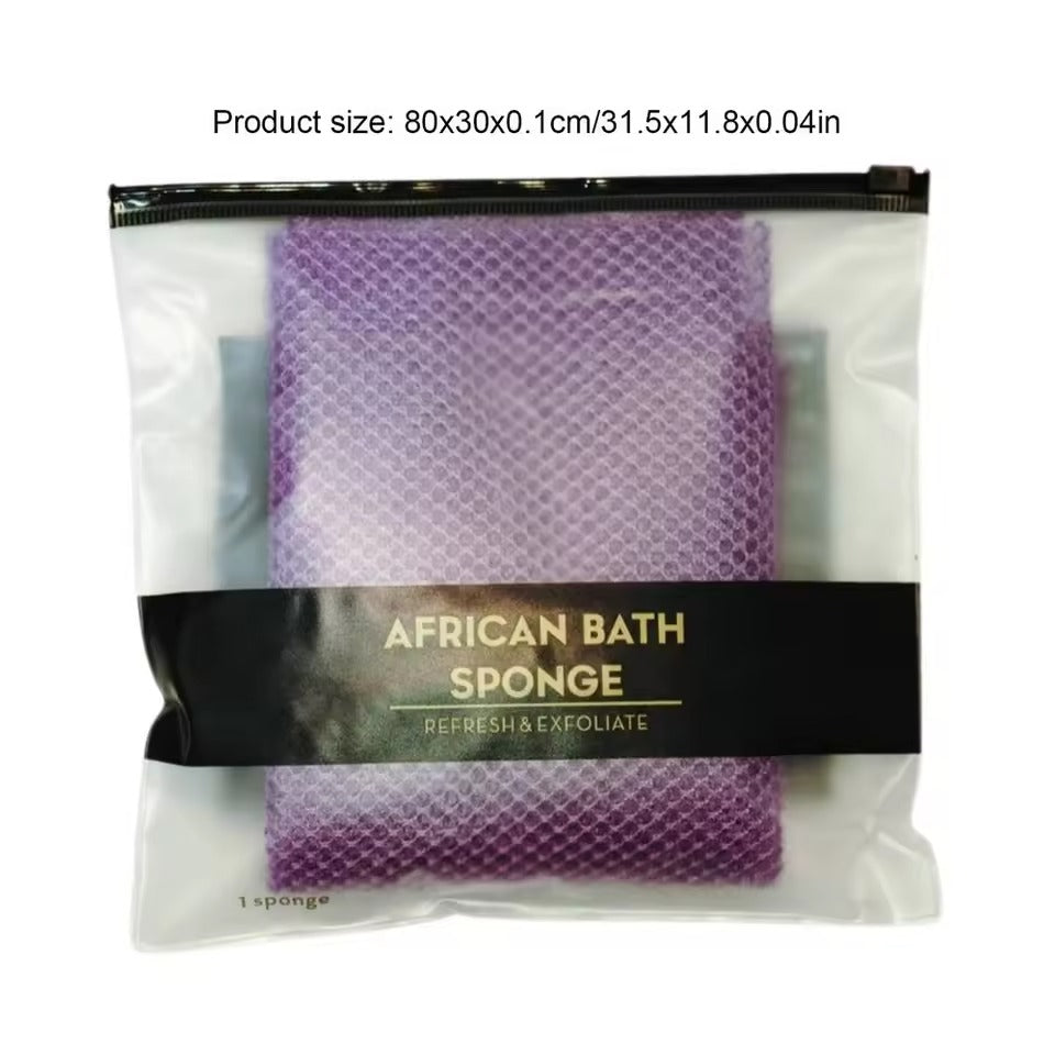 African Bath Sponge - Entdecke das Geheimnis strahlender, glatter Haut!