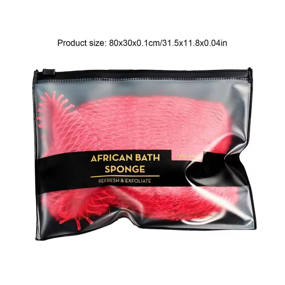 African Bath Sponge - Entdecke das Geheimnis strahlender, glatter Haut!