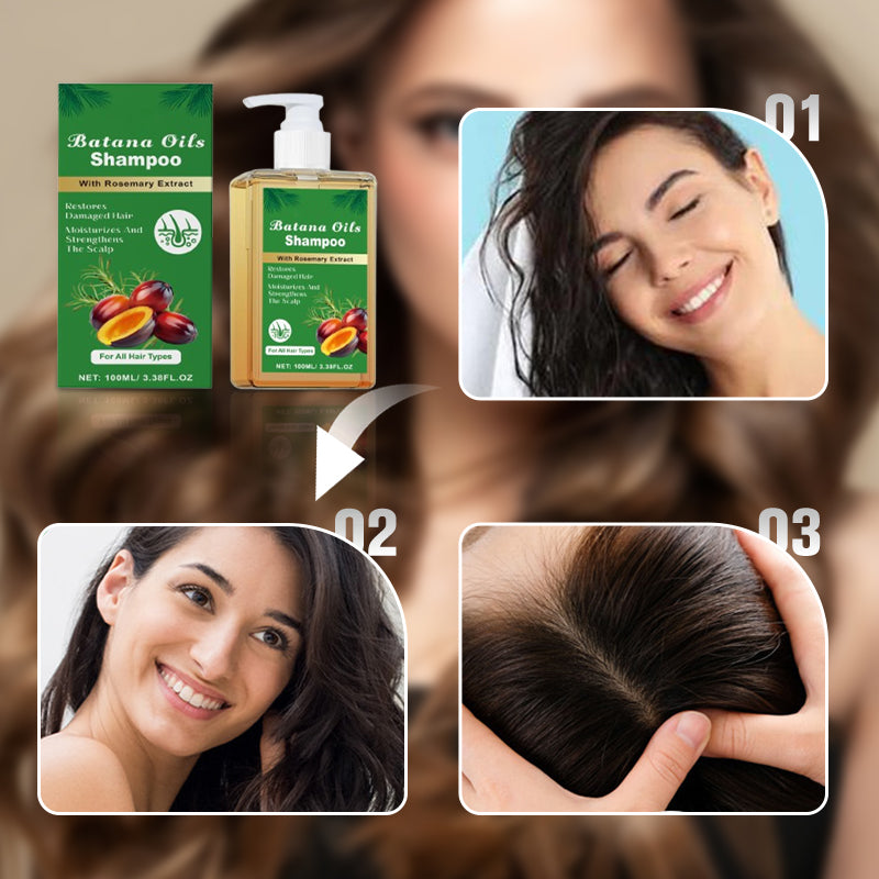 1+1 Gratis | BatanaVital™ Haar-Shampoo - Dein Haar: Lebendig. Natürlich. Schimmernd!