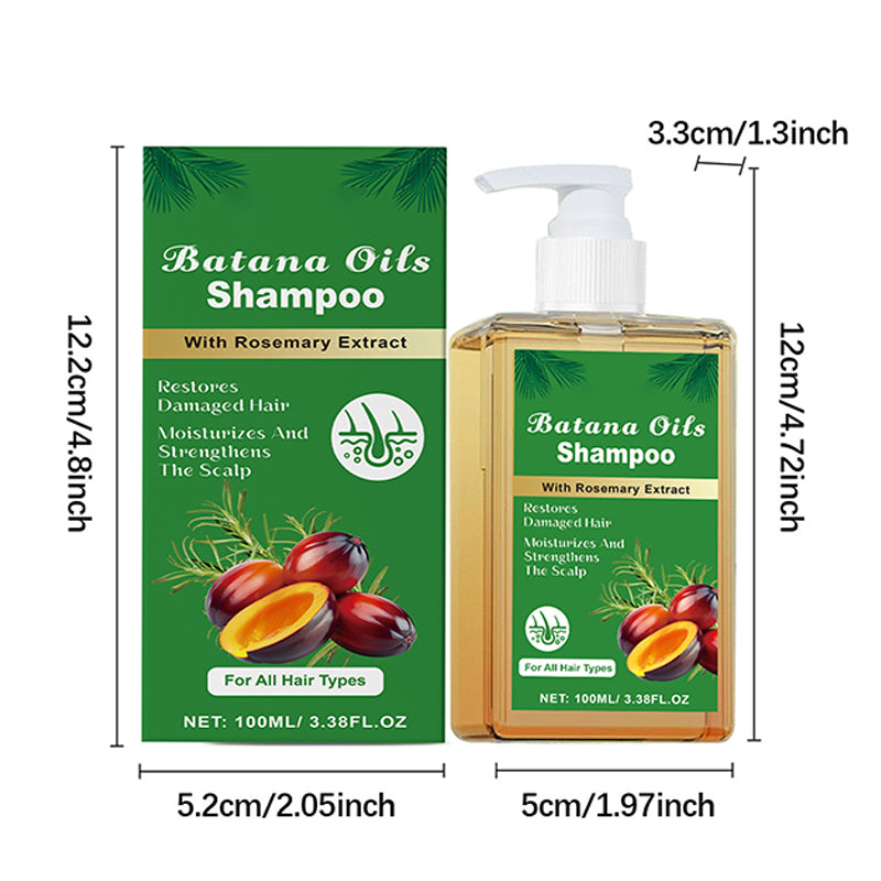 1+1 Gratis | BatanaVital™ Haar-Shampoo - Dein Haar: Lebendig. Natürlich. Schimmernd!