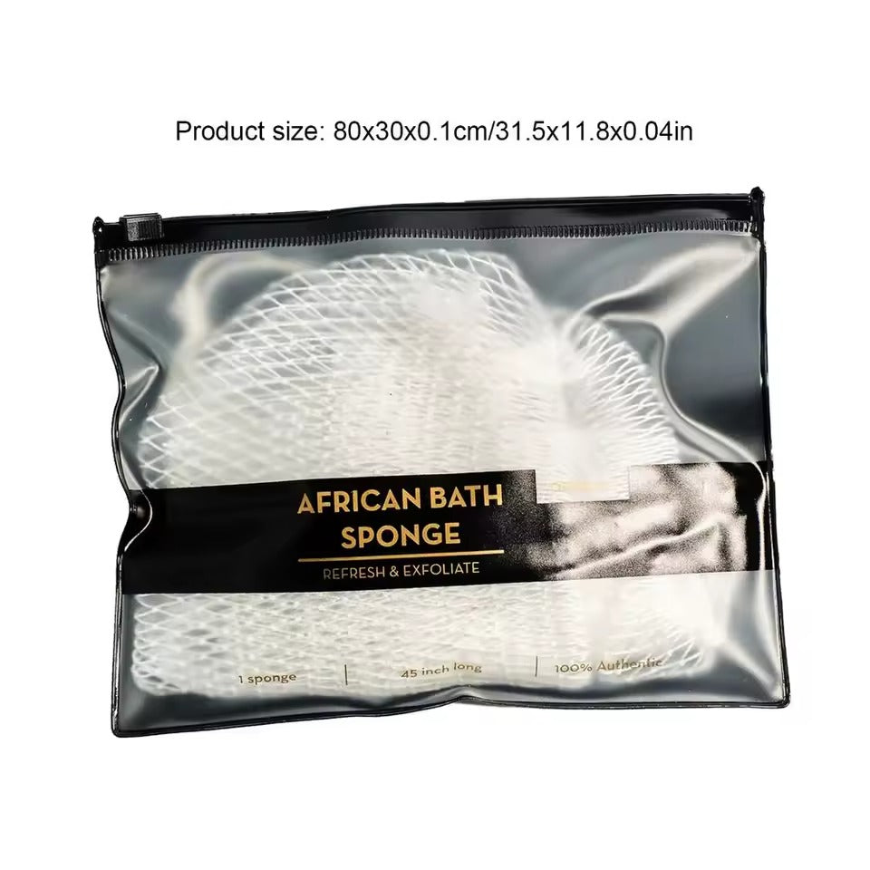 African Bath Sponge - Entdecke das Geheimnis strahlender, glatter Haut!
