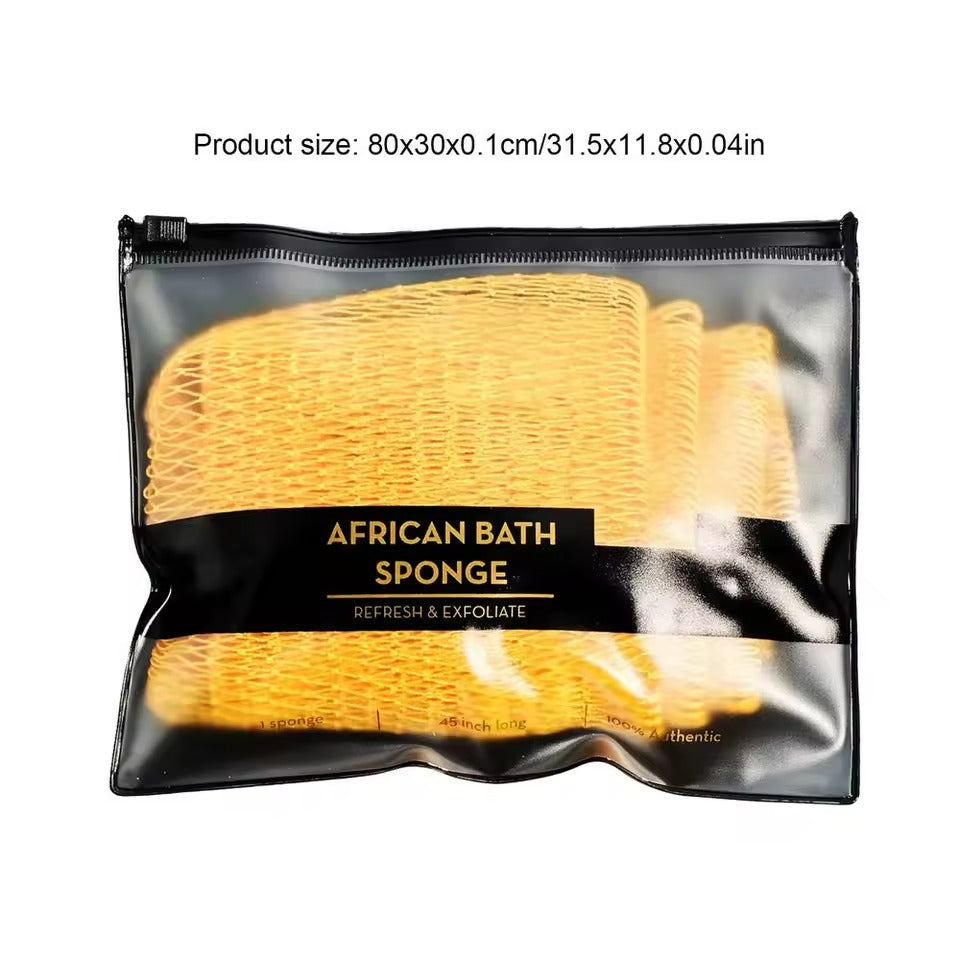 African Bath Sponge - Entdecke das Geheimnis strahlender, glatter Haut!