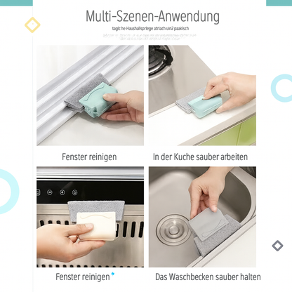 SlideScrub – Glatte Schienen, blitzblank sauber.