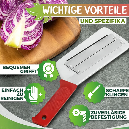 VegiGlide – Erstellen Sie perfekt gleichmäßige Scheiben und bereiten Sie Ihre Mahlzeiten mühelos zu.