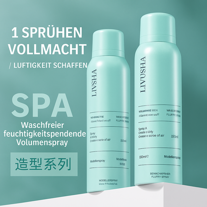 CloudMist – Volume & Trockenspray - Enthüllen Sie schwereloses Volumen und ein frisches Gefühl.