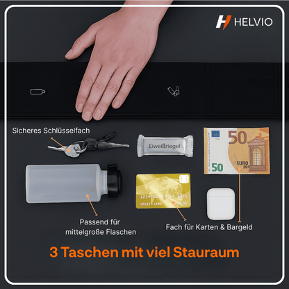 AeroPocket – Helvio | Bleiben Sie konzentriert und laufen Sie bequem.