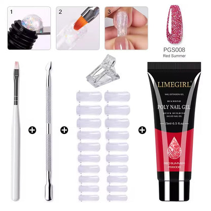 NailSculpt™ Pro-Gel Set - Deine Nägel: elegant, ausdrucksstark, perfekt zu Hause!