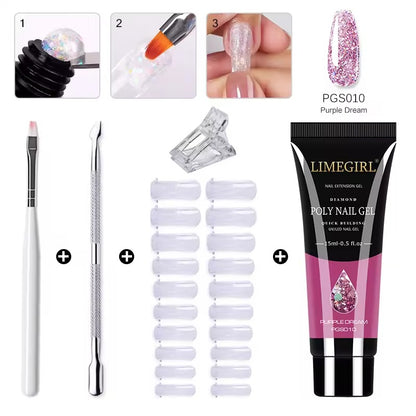 NailSculpt™ Pro-Gel Set - Deine Nägel: elegant, ausdrucksstark, perfekt zu Hause!