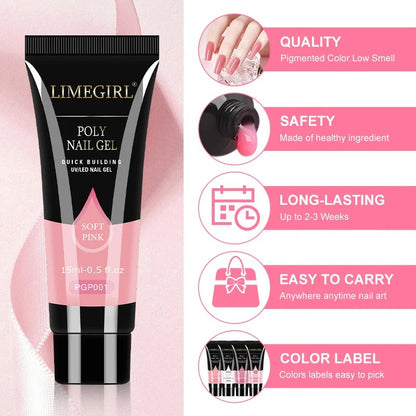 NailSculpt™ Pro-Gel Set - Deine Nägel: elegant, ausdrucksstark, perfekt zu Hause!