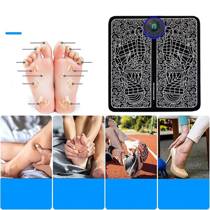 FussWelle™ EMS-Matte - Dein Begleiter für schmerzfreie und entspannte Füße!