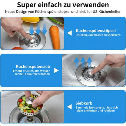 FlowGuard Pro – Sorgen Sie für ein sauberes Waschbecken und einen einwandfreien Abfluss.
