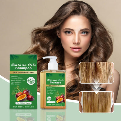 1+1 Gratis | BatanaVital™ Haar-Shampoo - Dein Haar: Lebendig. Natürlich. Schimmernd!