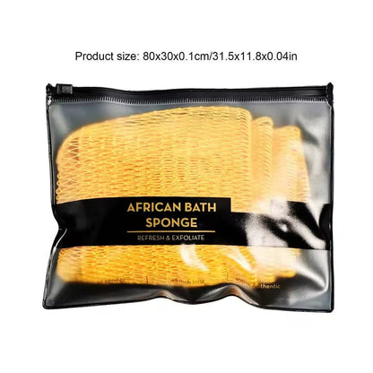 African Bath Sponge - Entdecke das Geheimnis strahlender, glatter Haut!